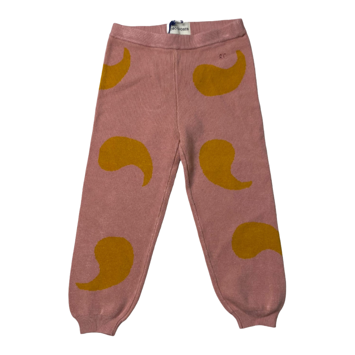 Bobo Choses knitted trousers, salmon pink | 92cm