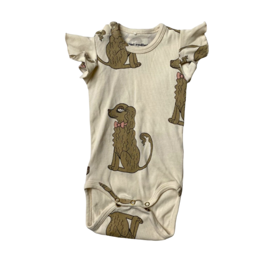 Mini Rodini frill body, dog | 56/62cm