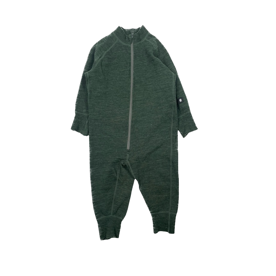 Reima parvin wool overall, green | 86cm