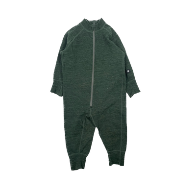 Reima parvin wool overall, green | 86cm