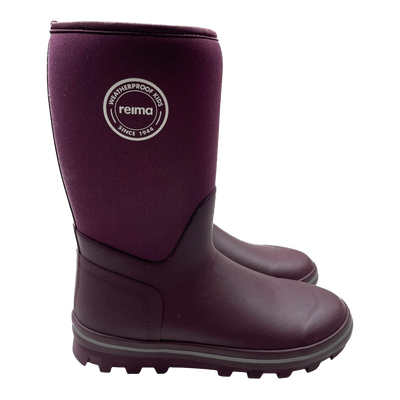 Reima loikaten rain boots, purple | 36