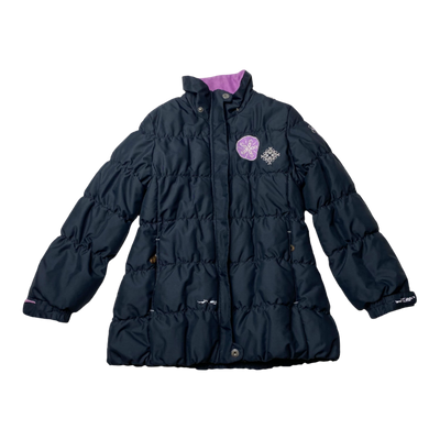 Reima winter jacket, black | 122cm