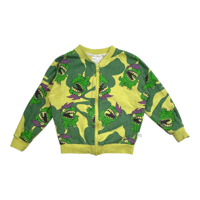 Mainio zipper hoodie, dinosaur | 98/104cm