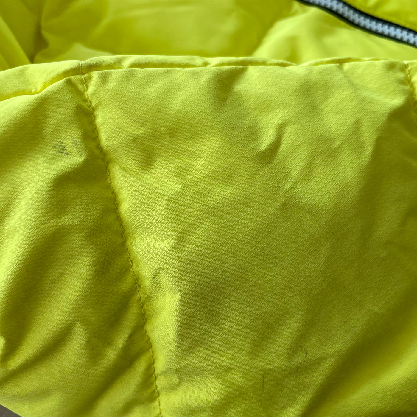 Reima down jacket, neon yellow | 116cm