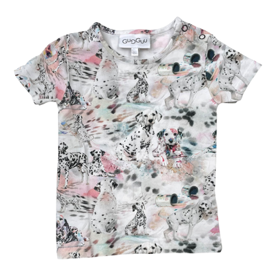 Gugguu t-shirt, dalmatian | 92cm