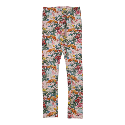 Metsola leggings, flowers | 122/128cm