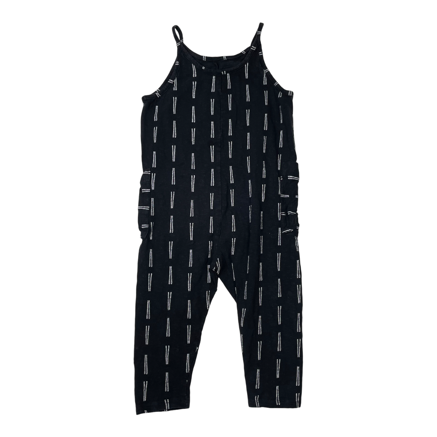 Mainio sleeveless jumpsuit, black | 98/104cm