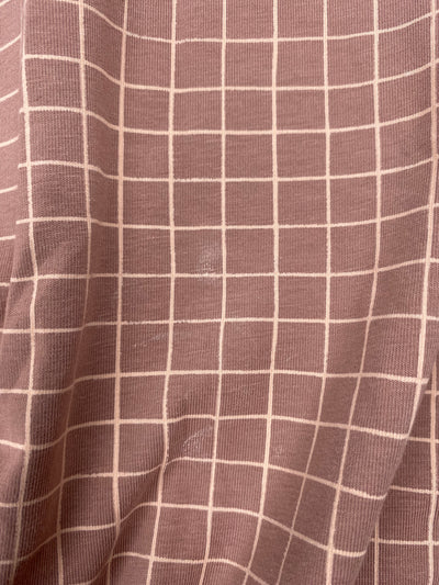 Papu pouch dress, squares | 122/128cm