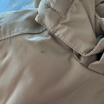 Mini A Ture matadyanko fleece lined winter jacket, wheat | 116cm