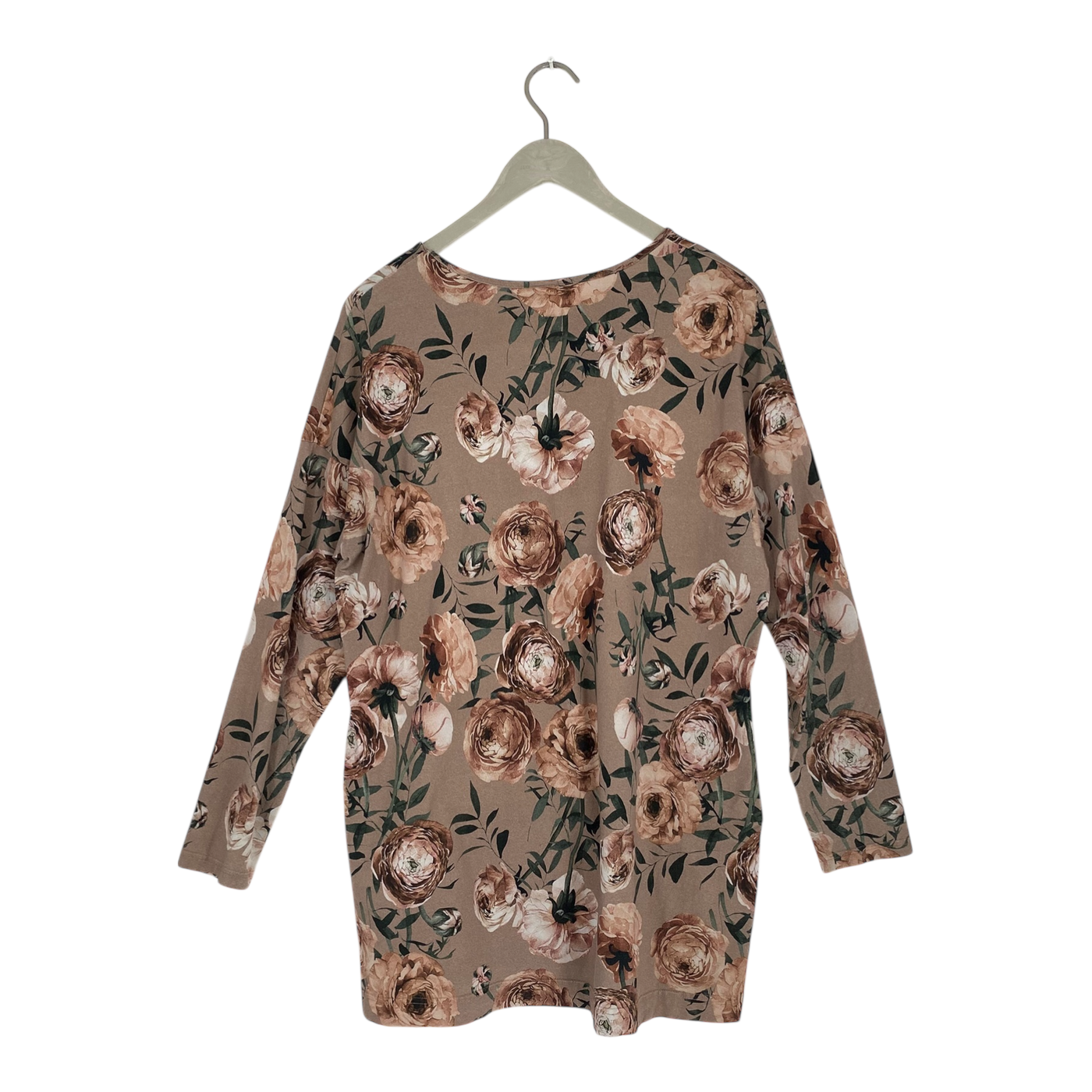 Versonpuoti tunic shirt, flowers | woman L