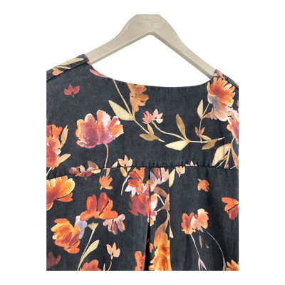 Kaiko blouse, flower | woman L