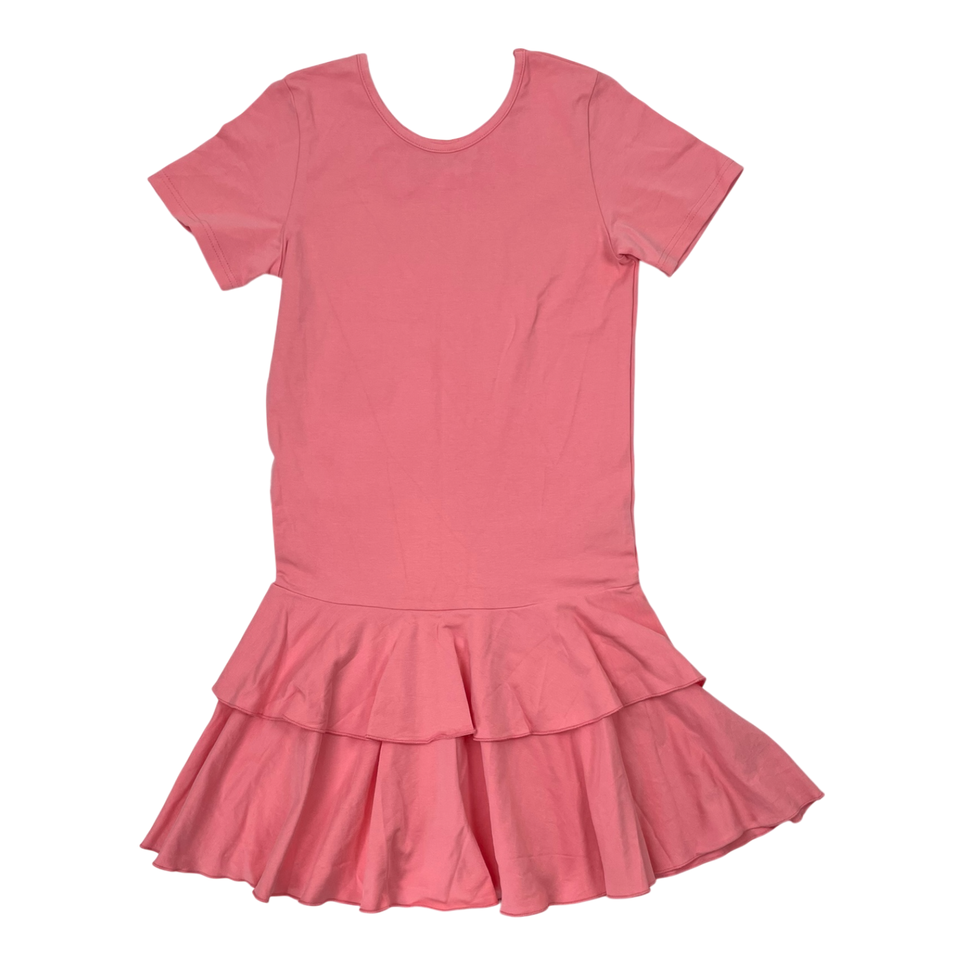 Gugguu t-shirt frilla dress, pink | 140cm