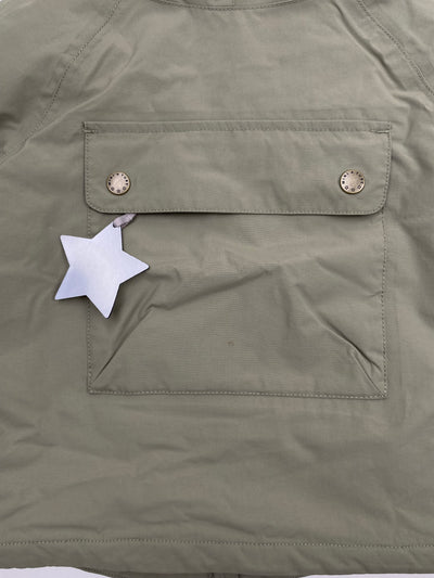 Mini A Ture matbabywen fleece lined winter anorak, moss green | 92cm