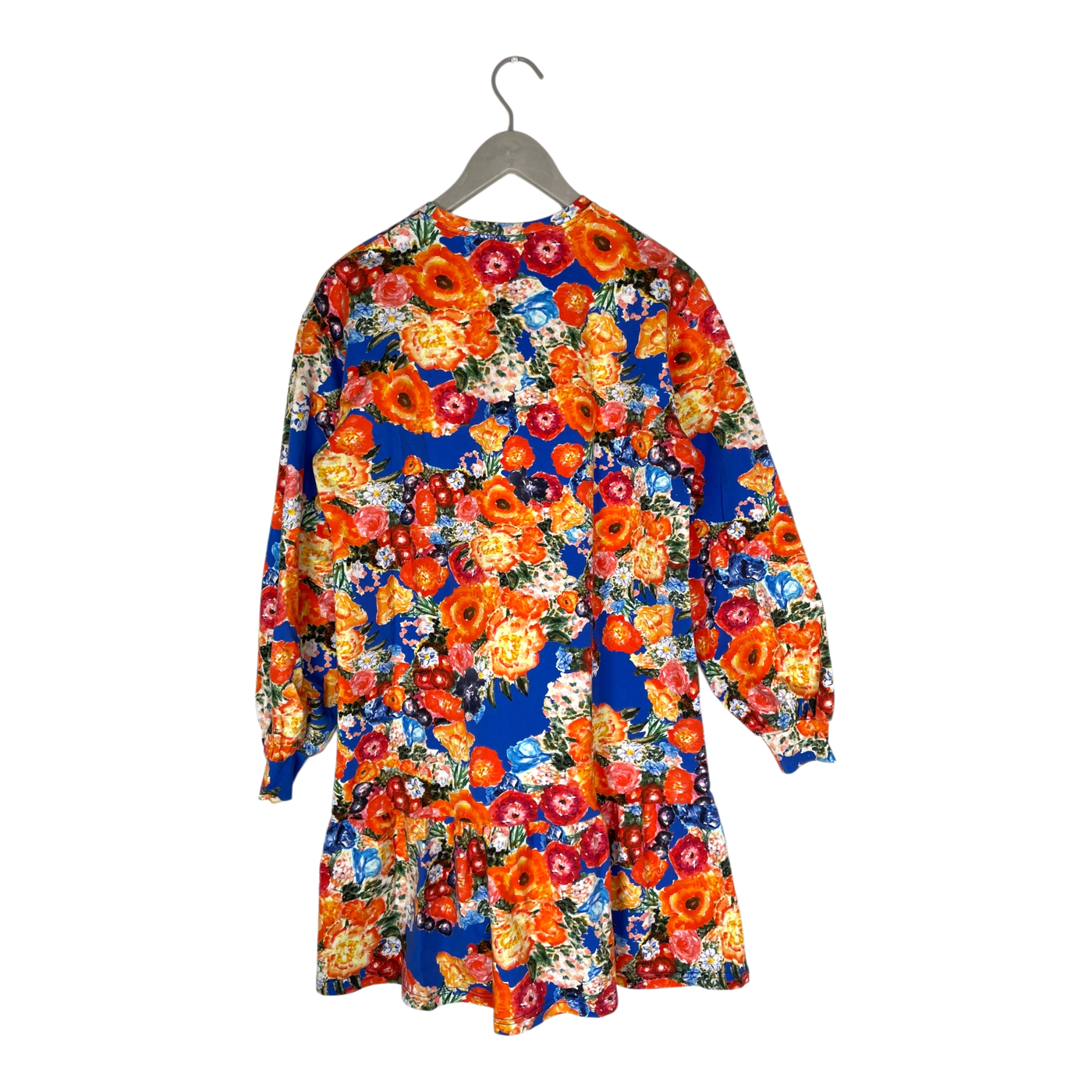 Kaiko ruffle sweat dress, flower | woman XS