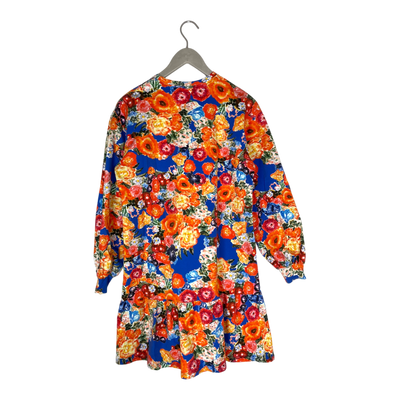 Kaiko ruffle sweat dress, flower | woman XS