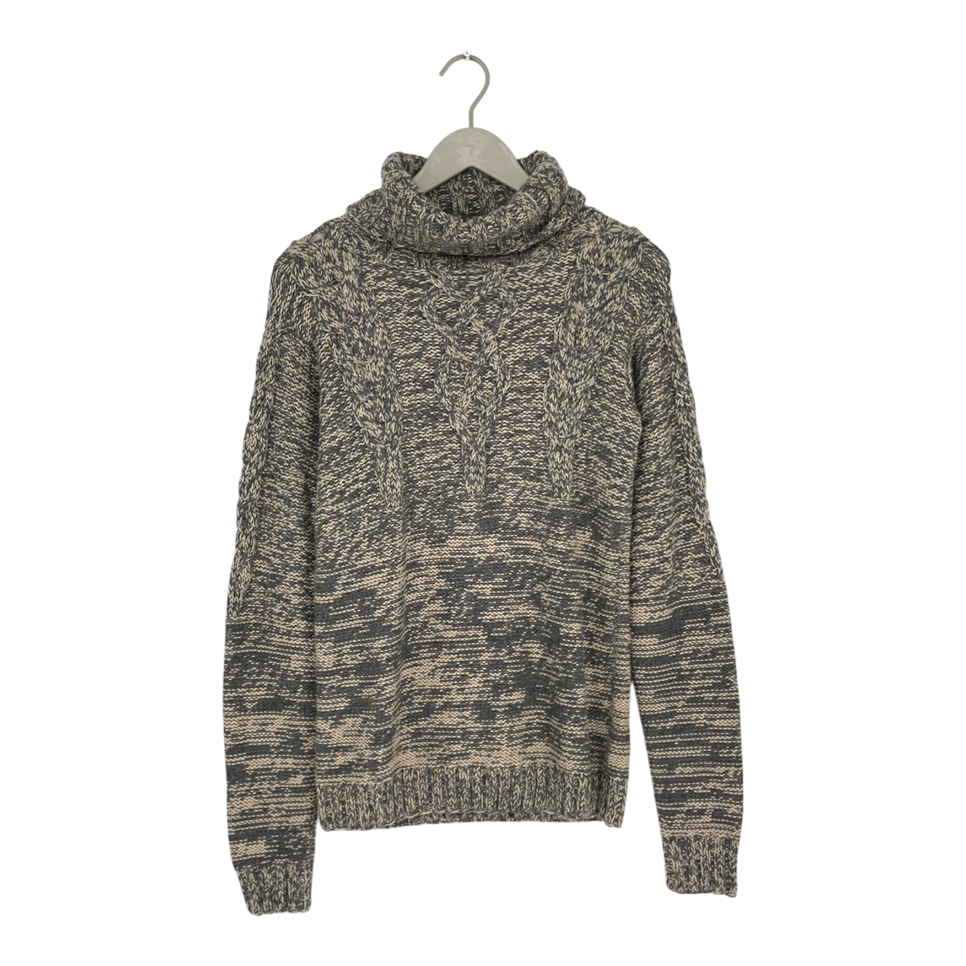 KARINFRAIDENRAIJ knitted susana sweater, beige/grey | woman M