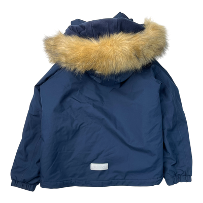 Reima niisi winter jacket, navy blue | 122cm