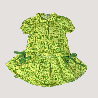 Marimekko shirt & skirt, green | 90cm