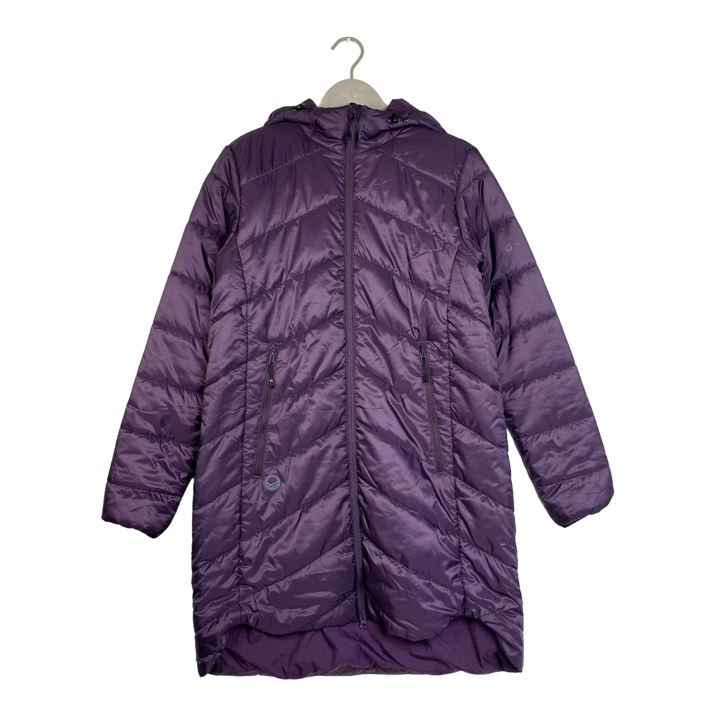 Halti element padded parka jacket, purple | woman 40