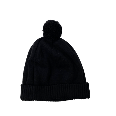 Papu merino wool pom beanie, black | woman M/L