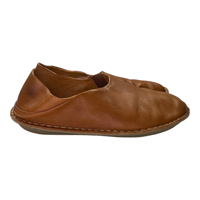 VIBAe Zuma leather shoes, cognac brown | 46