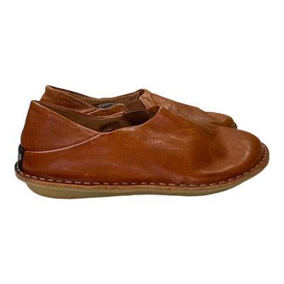 VIBAe Zuma leather shoes, cognac brown | 36