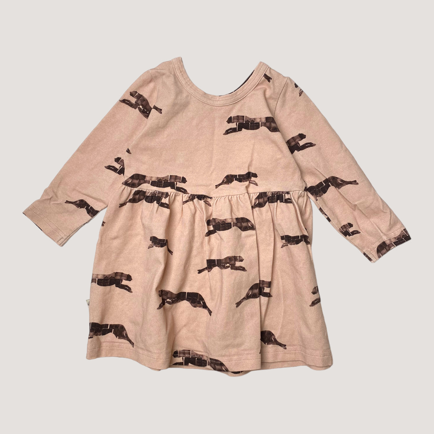 Kaiko dress, panther | 62/68cm