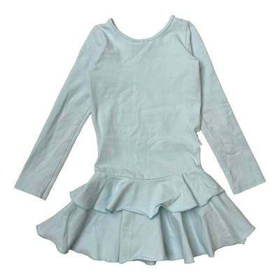 Gugguu frilla dress, sky blue | 92cm