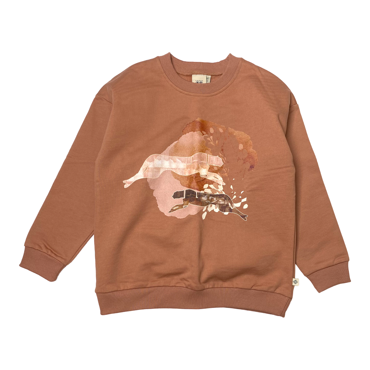 Kaiko sweatshirt, panther | 110/116cm