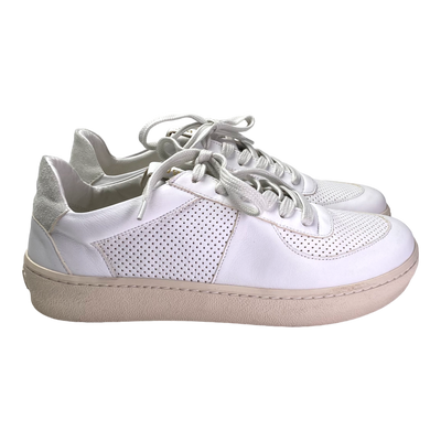 VIBAe London Bio leather sneakers, white/chalk | 43