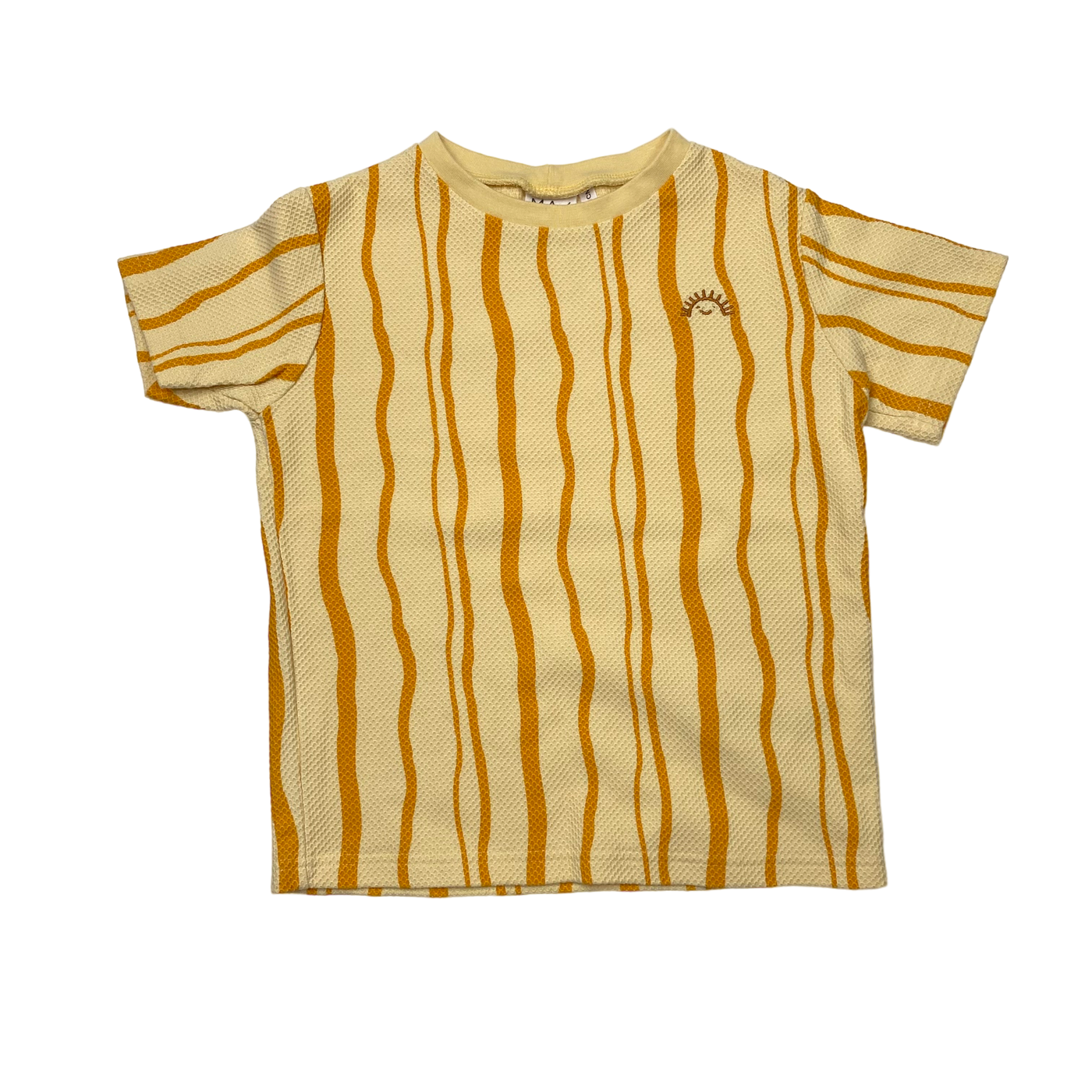 Mainio waffle t-shirt, stripe | 110/116cm