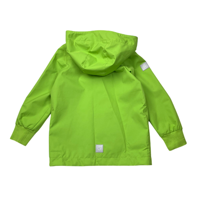 Gugguu flash midseason jacket, lime green | 116cm