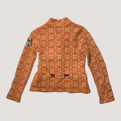 Odd Molly wrap cardigan, orange | woman S