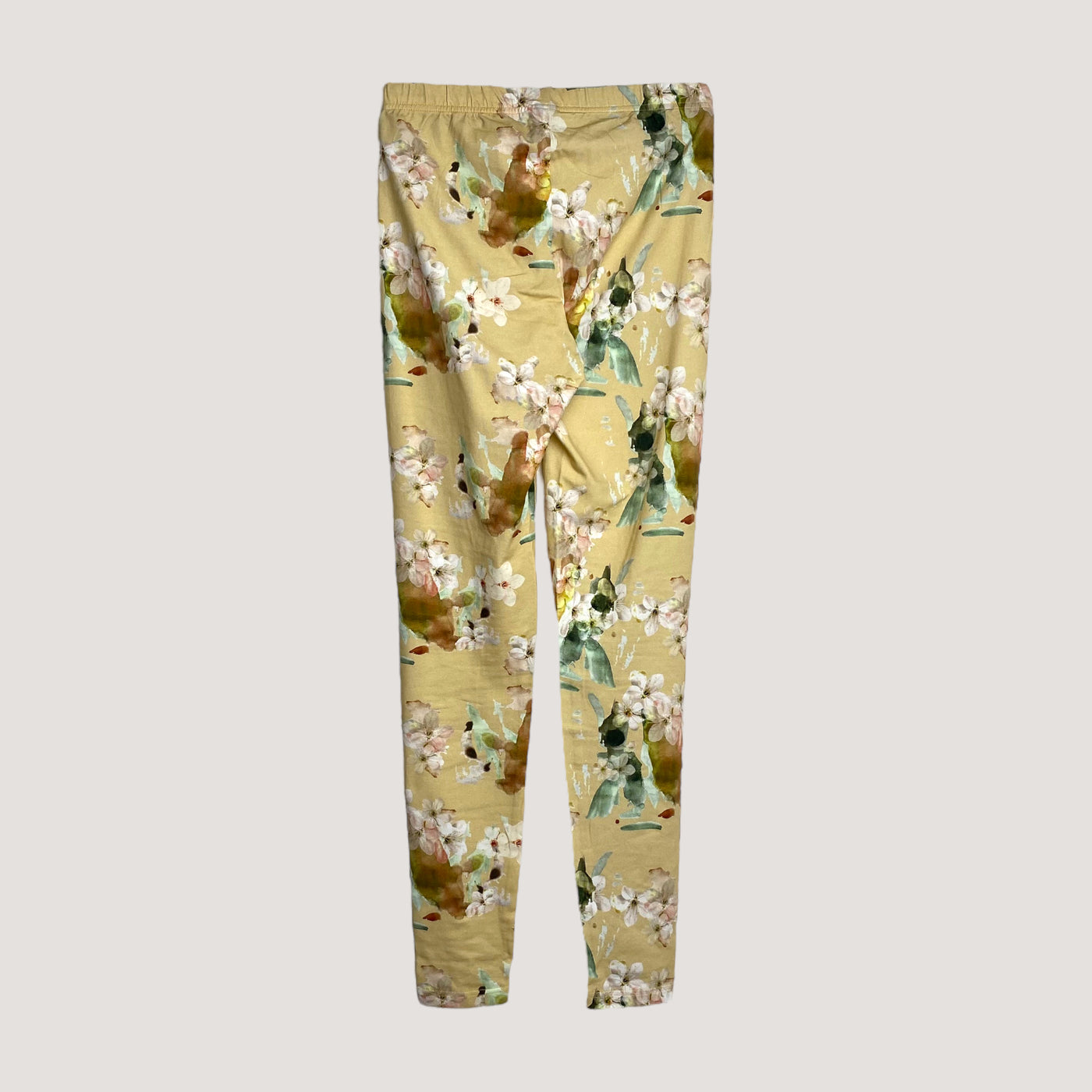 Kaiko leggings, yellow blossom | woman S