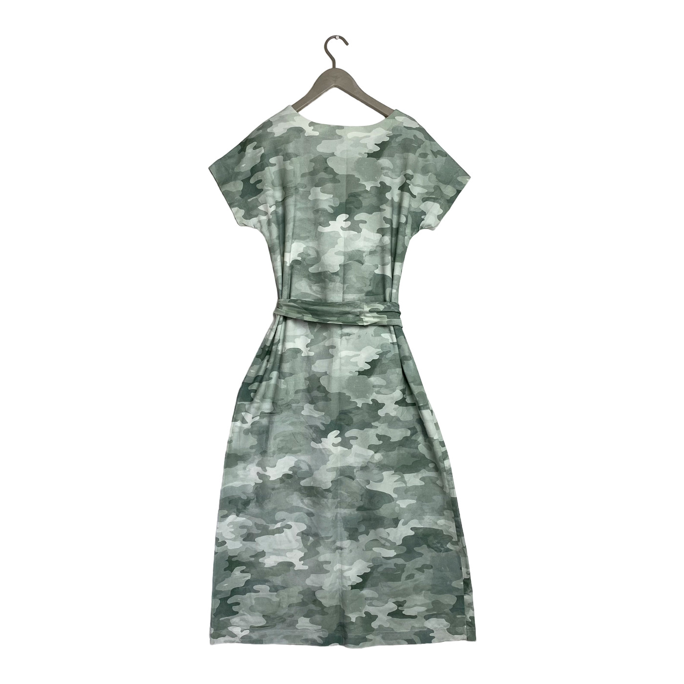 Ommellinen luotto dress, tea green camo | woman L