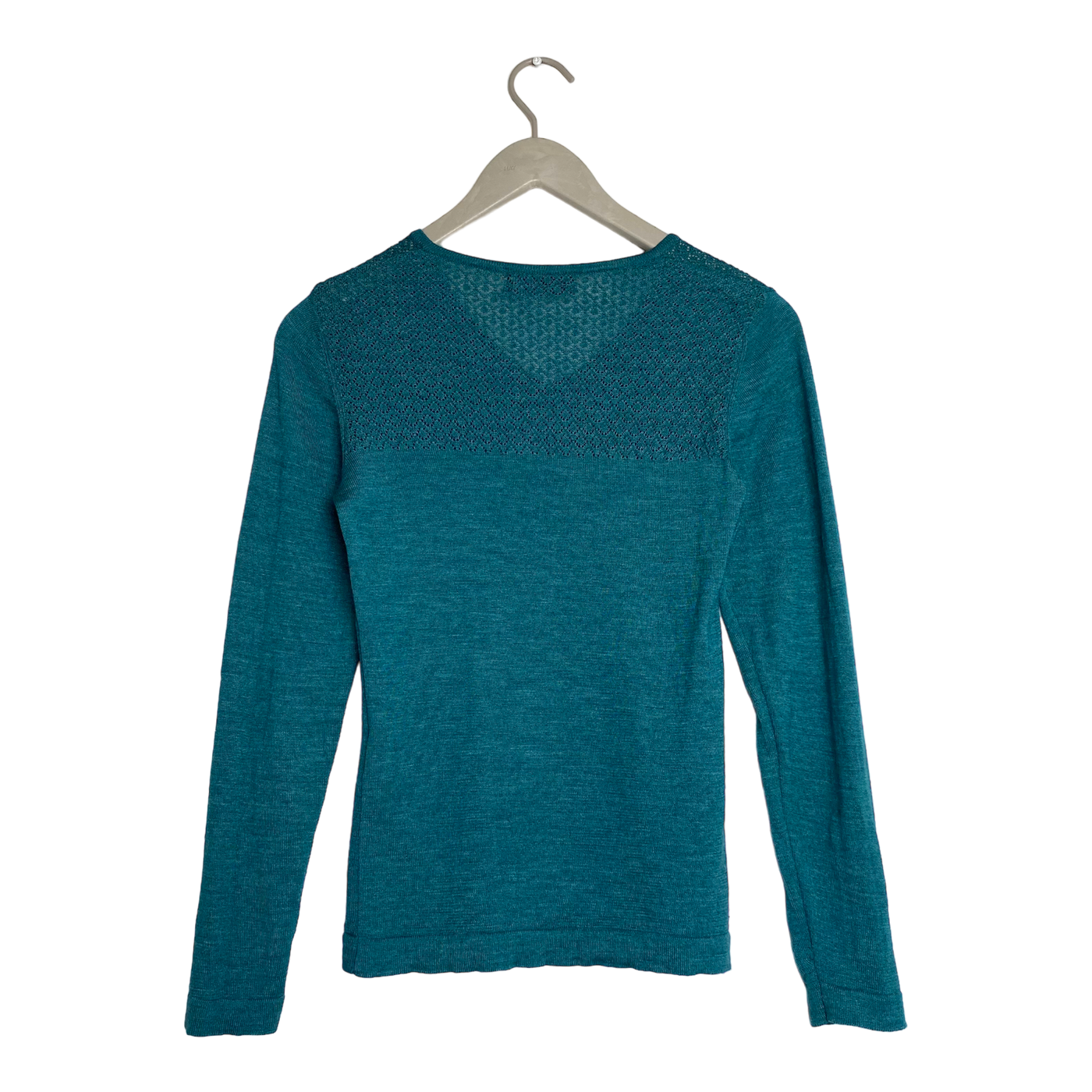 Alpa alpaca sweater, teal | woman XS