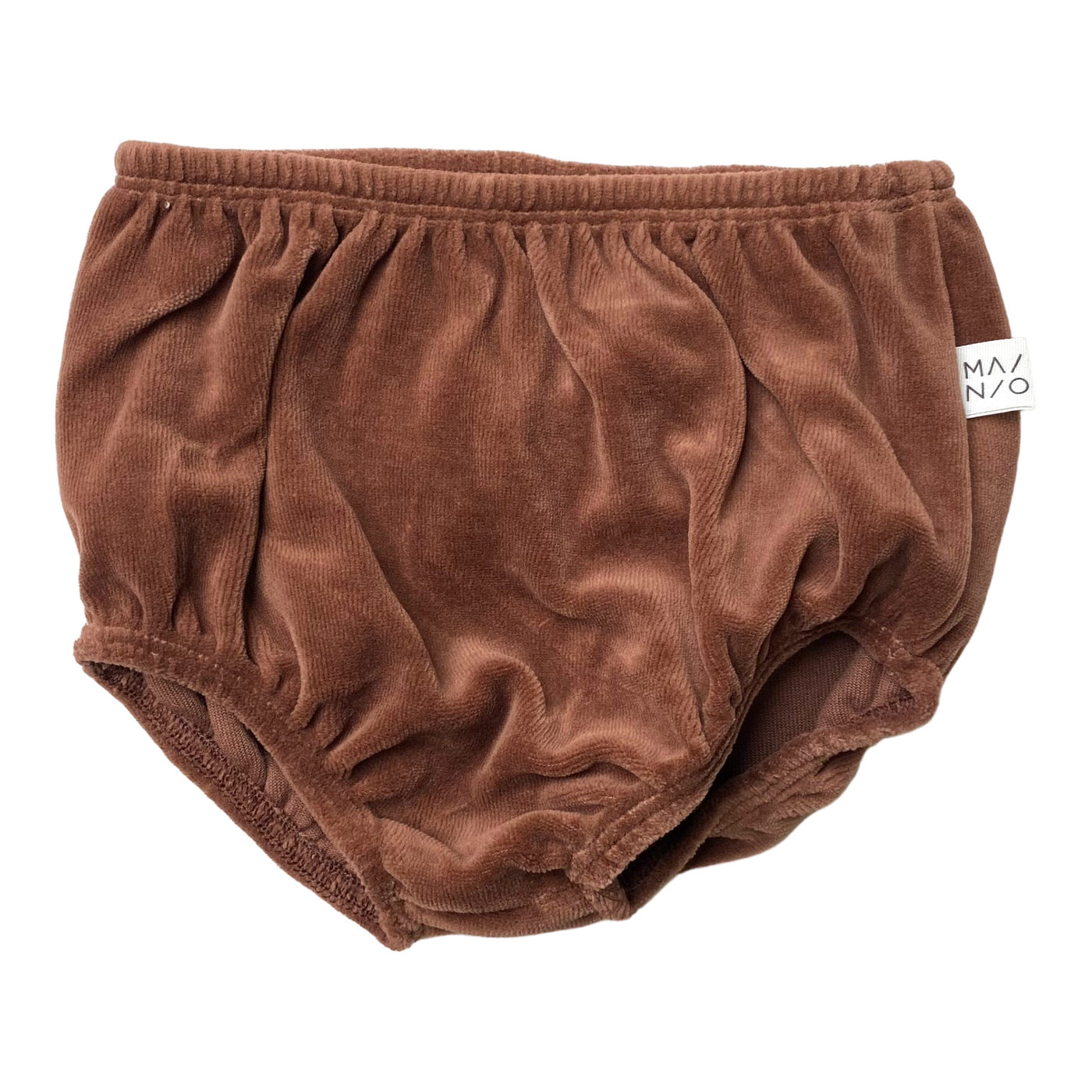 Mainio velour bloomers, chocolate | 86/92cm