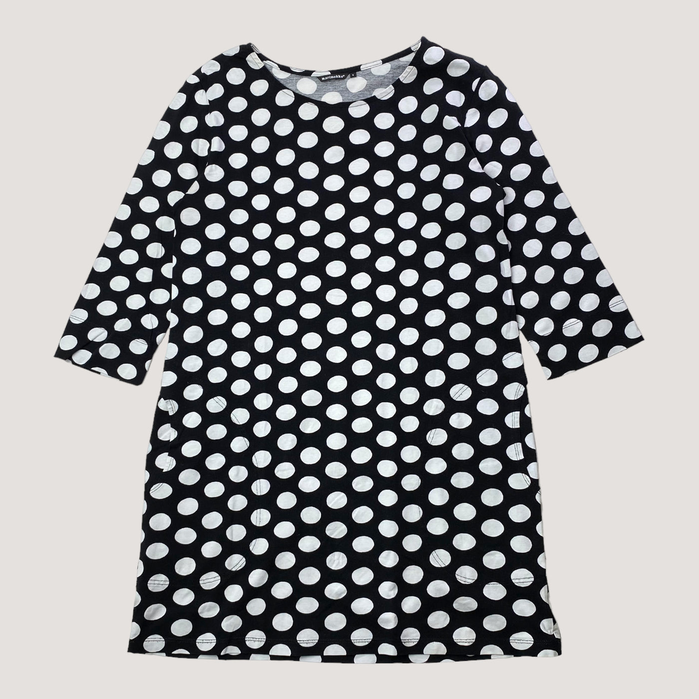 Marimekko tunic, black/white | woman S