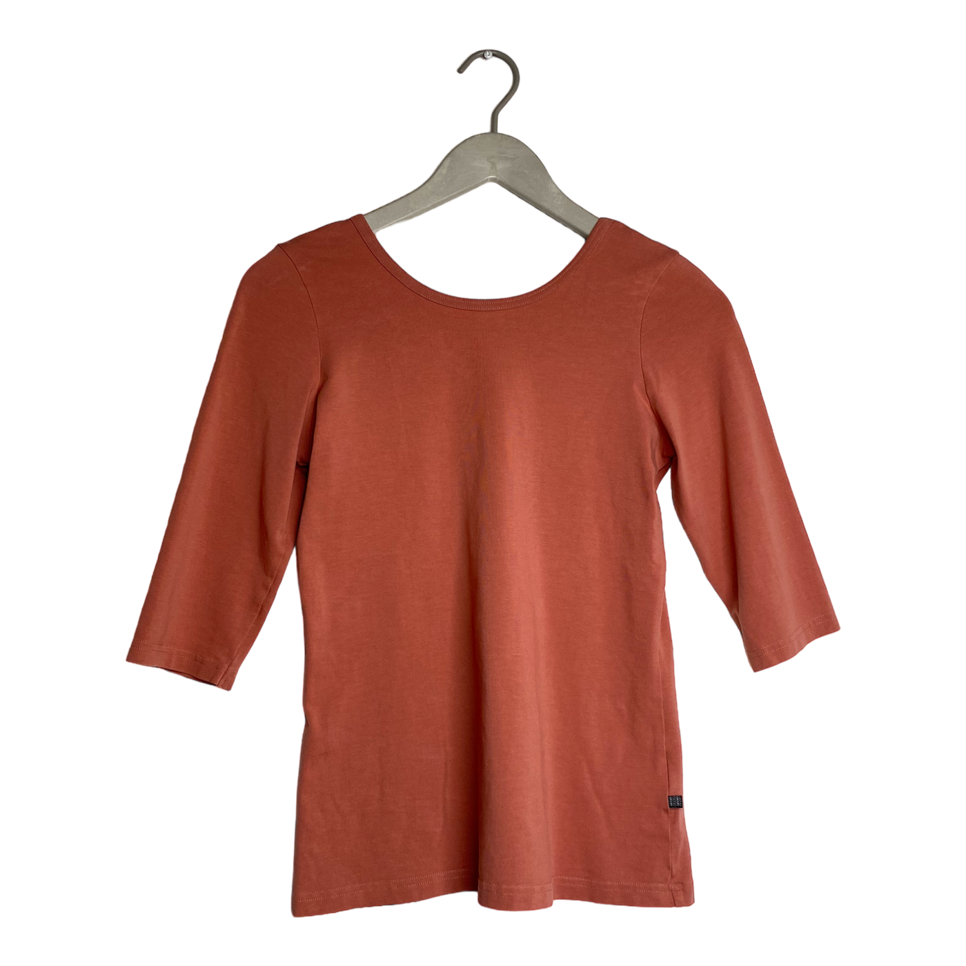 Kaiko cross shirt, coral pink | woman XS