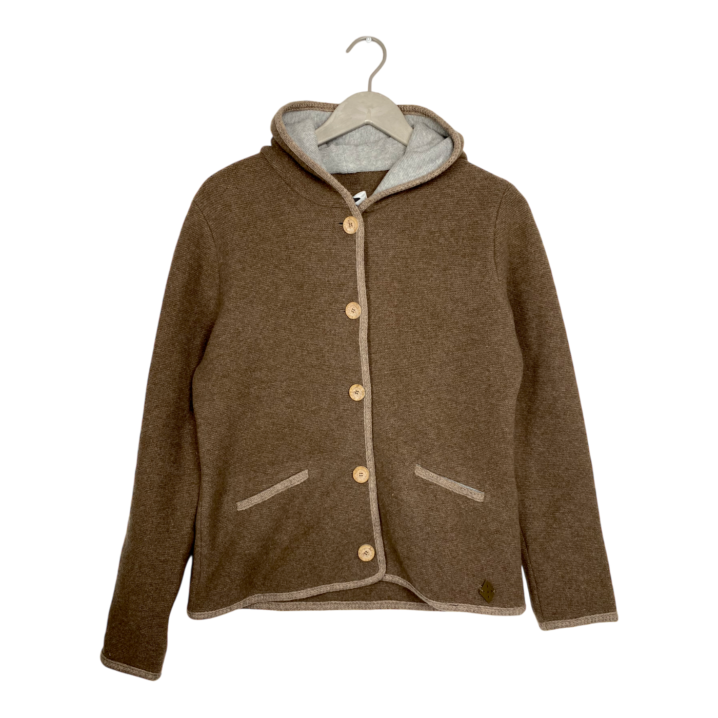 Stapf Malwine knit hoodie, golden brown | woman M