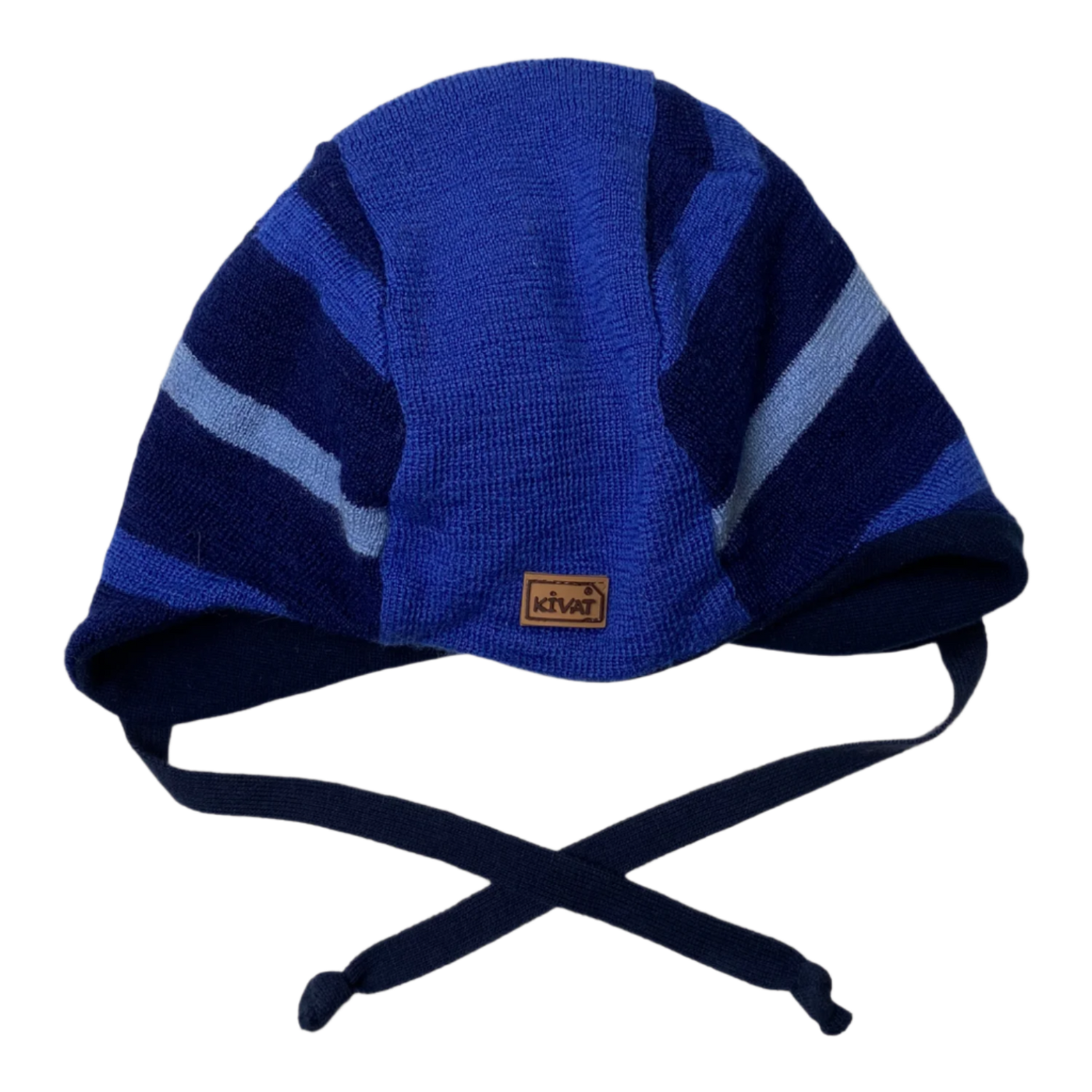 Kivat wool beanie, blue | 5-10yrs