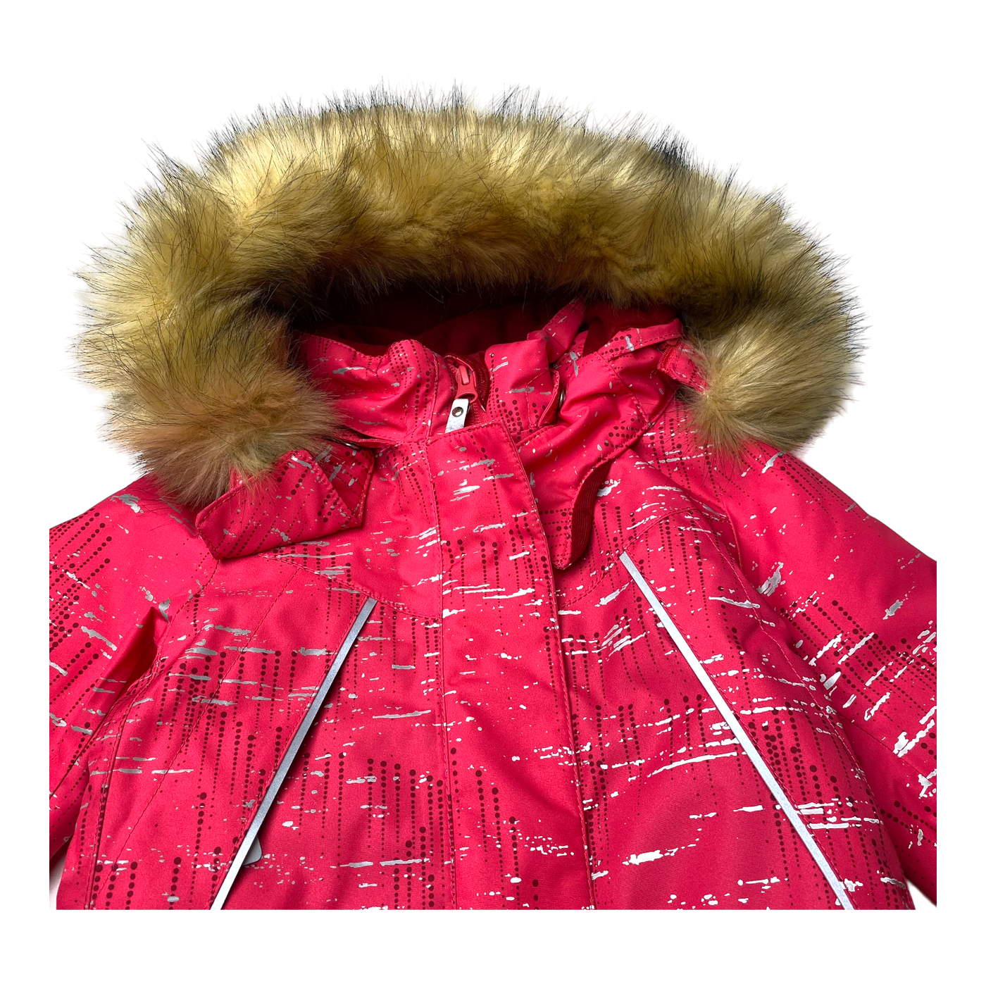 Reima Silda winter jacket, raspberry | 92cm