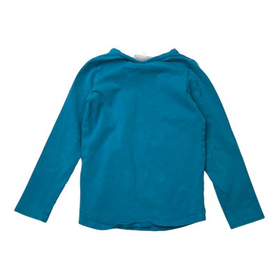 Gugguu shirt, teal | 116cm