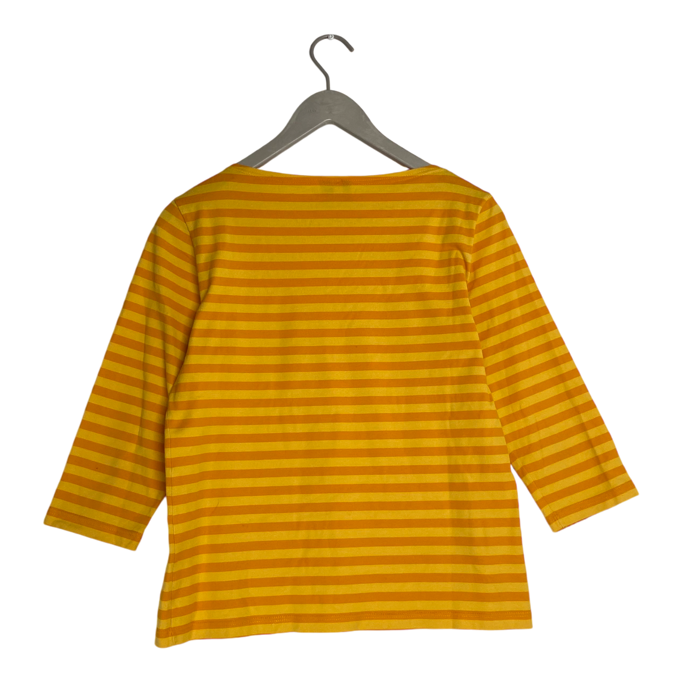 Marimekko stripe shirt, yellow | woman S