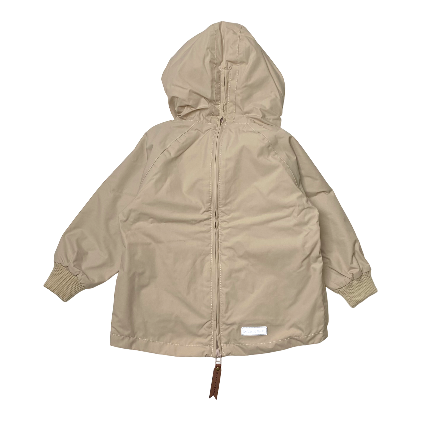 Mini A Ture baby vito midseason fleece anorak, doeskind sand | 86cm