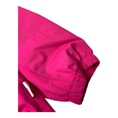 Reima shell jacket, deep pink | 128cm