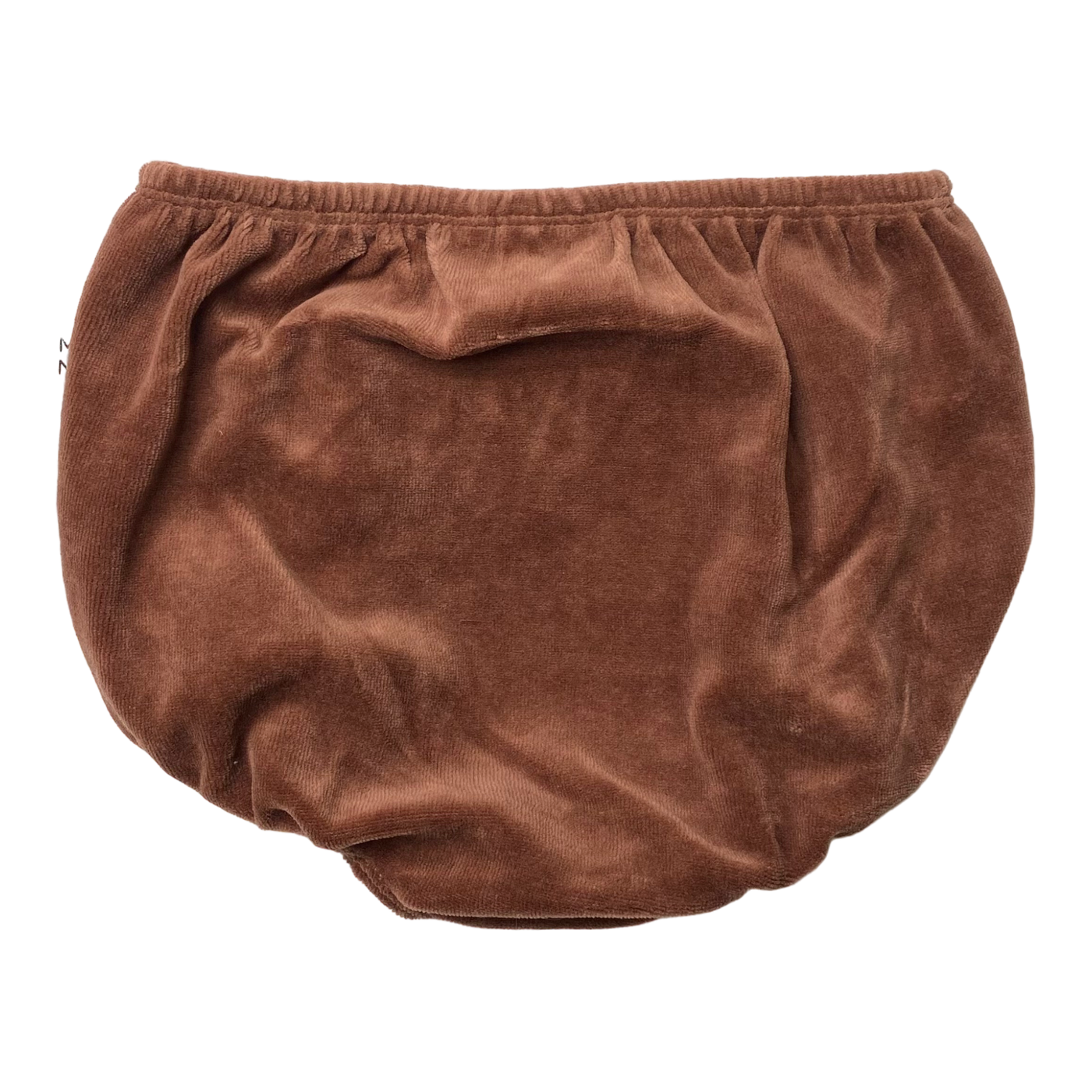 Mainio velour bloomers, chocolate | 86/92cm