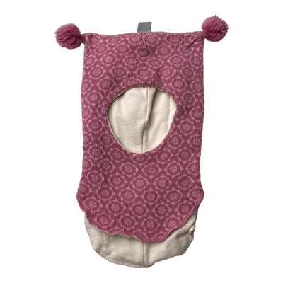 Kivat wool balaclava, flower | 2-5y