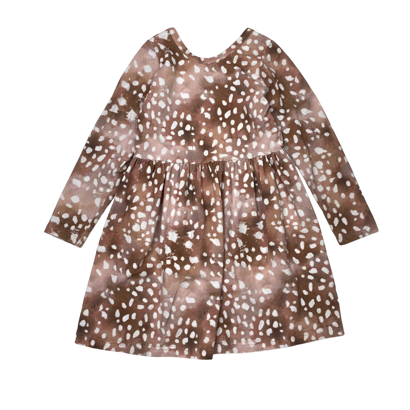 Kaiko dress, copper bambi | 110/116cm