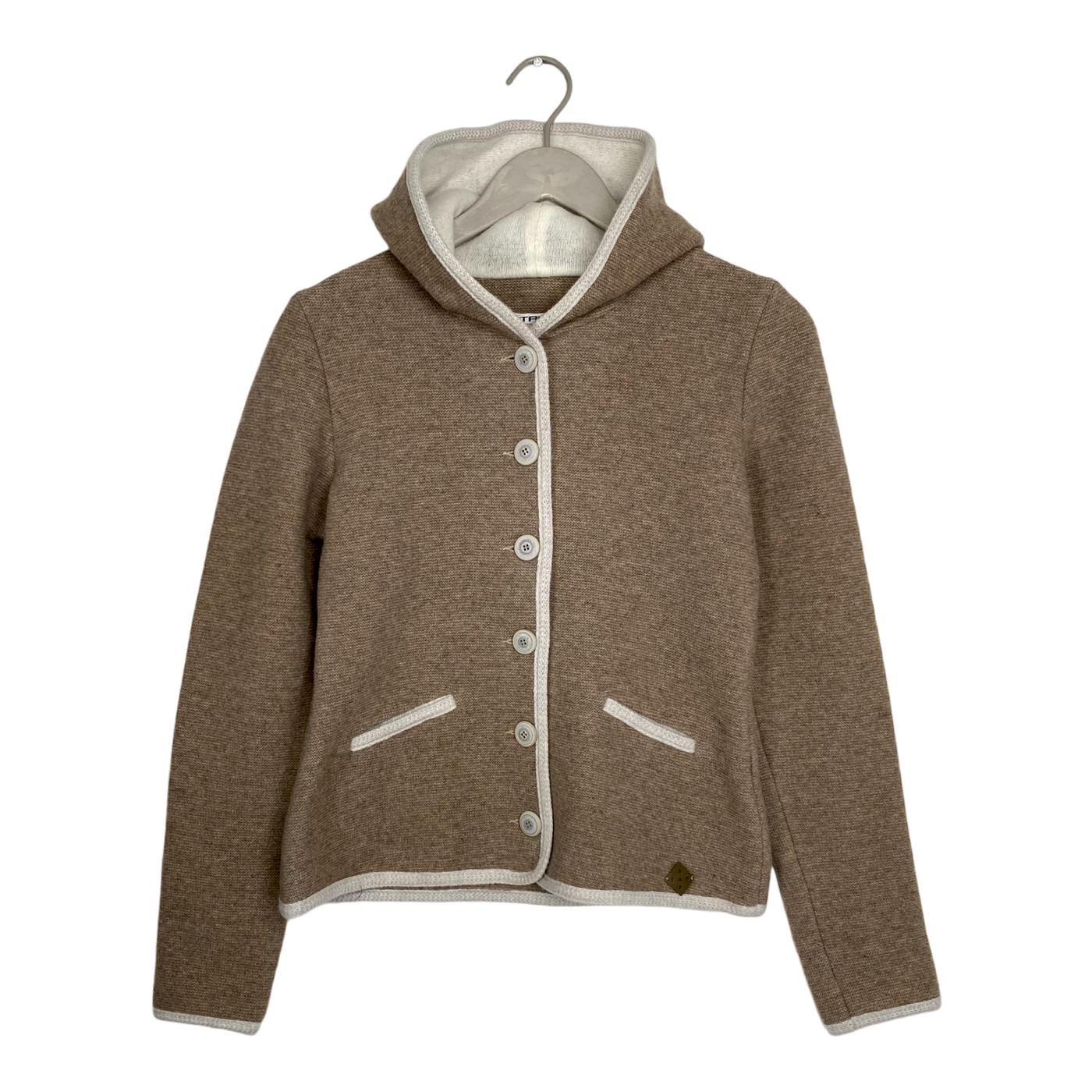 Stapf Malwine knit hoodie, tan | woman S